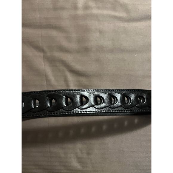 Men´s Genuine Leather Peanut Belt Size 32 - Picture 2 of 3